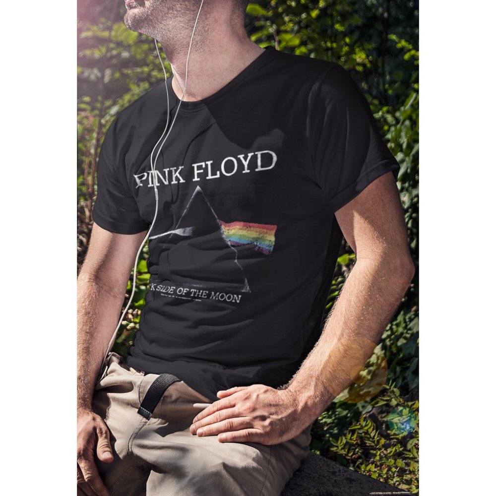 Pink Floyd Dark Side of the Moon Slim Fit T-Shirt
